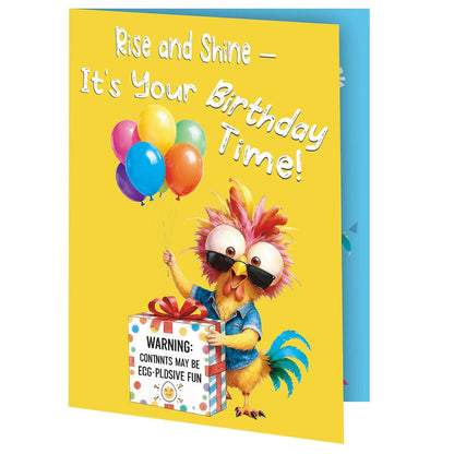 Shaking Chicken Greeting Card